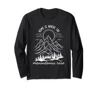 Home is Where The Mountains Rise Long Sleeve T-Shirt