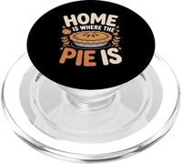Home Is Where The Pie Is Autumn Fall Thanksgiving PopSockets PopGrip for MagSafe