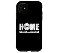 Home is where the record player is Case for iPhone 11