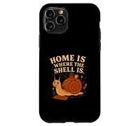 Home Is Where The Shell Is Snail Cottagecore Case for iPhone 11 Pro