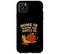 Home Is Where The Shell Is Snail Cottagecore Case for iPhone 11 Pro Max
