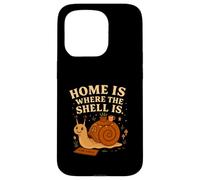 Home Is Where The Shell Is Snail Cottagecore Case for iPhone 15 Pro