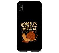 Home Is Where The Shell Is Snail Cottagecore Case for iPhone XS Max