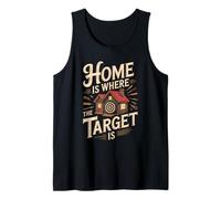 Home is Where The Target is Knife Throwing Tank Top
