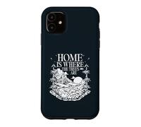 Home Is Where The Trees Are Cabin Forest Hiking Case for iPhone 11