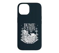 Home Is Where The Trees Are Cabin Forest Hiking Case for iPhone 14