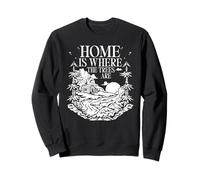 Home Is Where The Trees Are Cabin Forest Hiking Sweatshirt