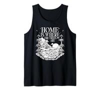 Home is Where The Trees are Cabin Forest Hiking Tank Top