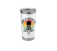 Home is Where the Water Tower is, Gilbert Arizona Stainless Steel Insulated Tumbler