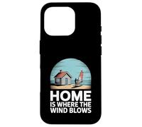 Home Is Where The Wind Blows Windsurfing Case for iPhone 16 Pro