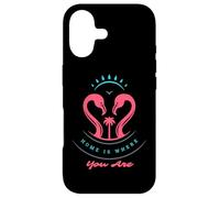 Home Is Where You Are - Flamingo Love SoulMate Vibes Case for iPhone 17