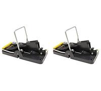 HOME It® Powertrap Mouse Trap 2 Pack - Extra Powerful Snap Trap, Compact Design, Quick Trigger, ABS, 10.5 × 5 × 6 cm