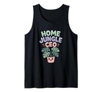 Home Jungle CEO Leafy Plant Lover Tank Top