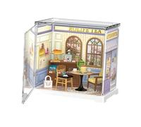 Home Kit, Home Set | Creative Miniature House - Miniature Home Kit with Furniture E, Case Set, Craft Hobby for Adults of the Skills in a Fun and Engaged Way