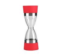 Home Kitchen Accessories Manual Salt Pepper Mill Grinder Stainless Steel Adjustable Ceramic Rotor Coffee Bean Mill Grinder(Rosso)