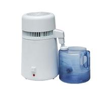 Home & Laboratory Distilled Water Maker - 4L Stainless Steel Water Distiller, 1L/H Output, 110-240V Auto Shut-Off, for Drinking, Irons, Humidifiers