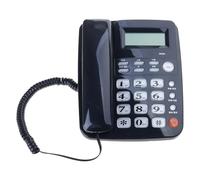 Home Landline Telephone with Anti Housing Caller Display Speakerphone Function Easy Communication Large Button Clear Caller and Speakerphone for Elderly Friendly Use