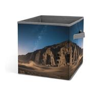 Home Laundry Basket Mogao Grottoes in Dunhuang Printed Storage Box Suitable for Home Bathroom Bedroom Clothes Storage Box