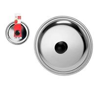 Home Lid, Stainless Steel, Black, 32 cm