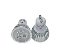 Home Light 20pcs/lot LED Light GU5.3/MR16/GU10 /E27/E14 AC220V/12V Spotlight Bulb Downlight Bulb 3W/4W/5W Light Source(Cold White,GU10 220V 4W)