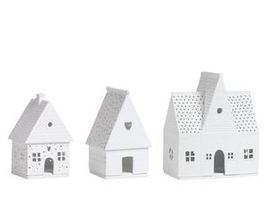 Home Light House Assortment Set of 3 Gingerbread Räder