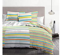 Home Linge Passion alternating, Cotton, Orange, 220x240 cm