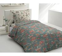 Home Linge Passion | Duvet Cover - 2 Pieces | 100% Cotton - 57 Thread Count | Single - 140 x 200 cm | Marquise Green