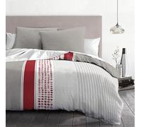 Home Linge Passion Mimosa Duvet Cover Set 140 x 200 cm Red
