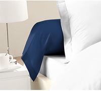Home Linge Passion Set of 2 Pillow Cases 100% Cotton Indigo Orient Blue 85 x 185 cm