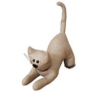 Home Living Beige Stretching Cat Door Stop