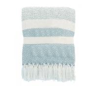 Izzy Throw Home & Living Duck Egg Blue One Size