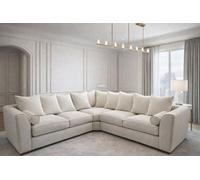 Home & Love Dylan Corner Sofa Xl - Naples Cream