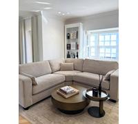 Home & Love Luxury Bloomsdale Corner Sofa - Naples Cream