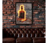 HOME LUXE INTERIOR L.E.D Neon On The Rocks JD Wall Art USB HOME LUXE INTERIOR Multicolor