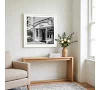 Home Luxe Interiors Dior Fashion White Step Frame 40X40Cm Luxury Wall Art Home Decor Style