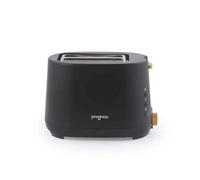 Home Luxe Interiors Progress Skara 2-Slice Toaster - 750W With 6 Browning Levels, Black