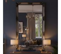 Home Luxe Interiors Vintage Antique Ornate Full-Length Champagne Mirror 90 X 180