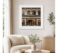 Home Luxe Interiors White Step Frame Dolce & Gabbana Wall Art 40X40Cm