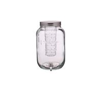 Home Made 7.5 Litre Glass Infuser Drinks Dispenser with a Removable