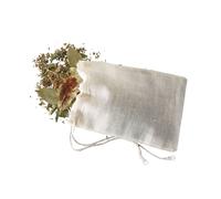 Home Made Cotton Muslin Cloth Pack of 4 Reusable Spice Bags with Fine Mesh