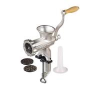 Home Made Meat Mincer Manual Mincer Cast Iron, 25x 10.5x 13.5cm in Metallics | Size: 25x 10.5x 13.5 cm Home Made Metallics 25x 10.5x 13.5 cm