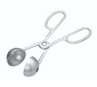 Home Made Non-Stick Coating Meatball Scoop Maker, Baller Metal, 16.5 cm Silver