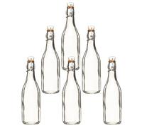 Home Made Set of 6 500ml Cordial Bottles