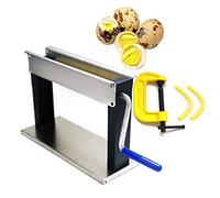 Home Manual Quail Egg Peeler Bird Egg Peeler Machine Huller Machine Sheller Stainless Steel Egg Opener Suitable for Homes, Restaurants
