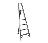 Home Master® Fixed Tripod Ladder | Garden/Orchard Ladder | Aluminium Design | Foldable Ladder | 100kg Weight Rating (6 Step)