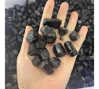 Home Natural Black Tourmaline Crystal Gem Roughness Rock Specimen Stone Home Decor Reiki 2-5cm (Size : 1000g)