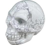 Home Natural Crystal Reiki Quartz Skull Home Decor Gifts (Size : 400-500g)