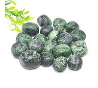 Home Natural Crystals Quartz Gravel Specimen Ruby Zoisite Tumbled Bulk Stone Jewelry Beads Aquarium Home Decoration DIY Gift (Color : No.1, Size : White)