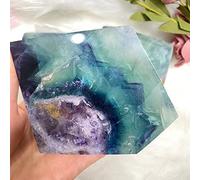 Home Natural Fluorite Quartz Specimens Free-Form Crystal Rod Reiki, Home Decoration (Size : 700-800g)