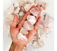 Home Natural Madagascar Rough Rose Quartz Crystal Raw Crystals Gem Specimens Collectible Home Decor (Size : 100g)